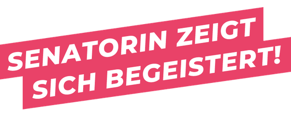 SENATORIN ZEIGT SICH BEGEISTERT!